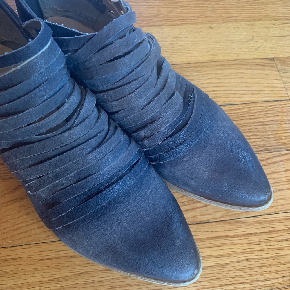 Free People Ankle Boots Booties Low Heel